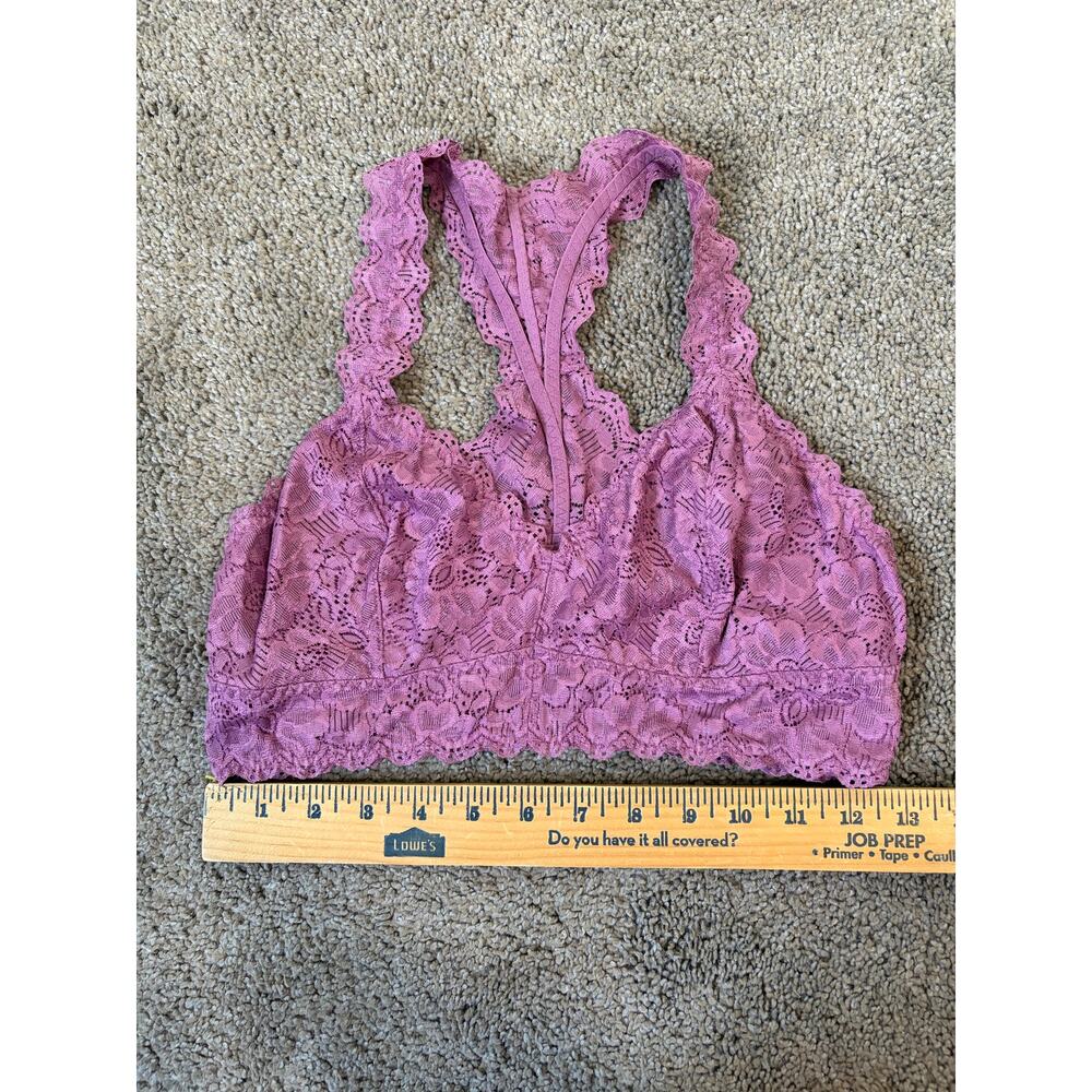 Felina Purple Lace Bralette- large - Picture 5 of 5